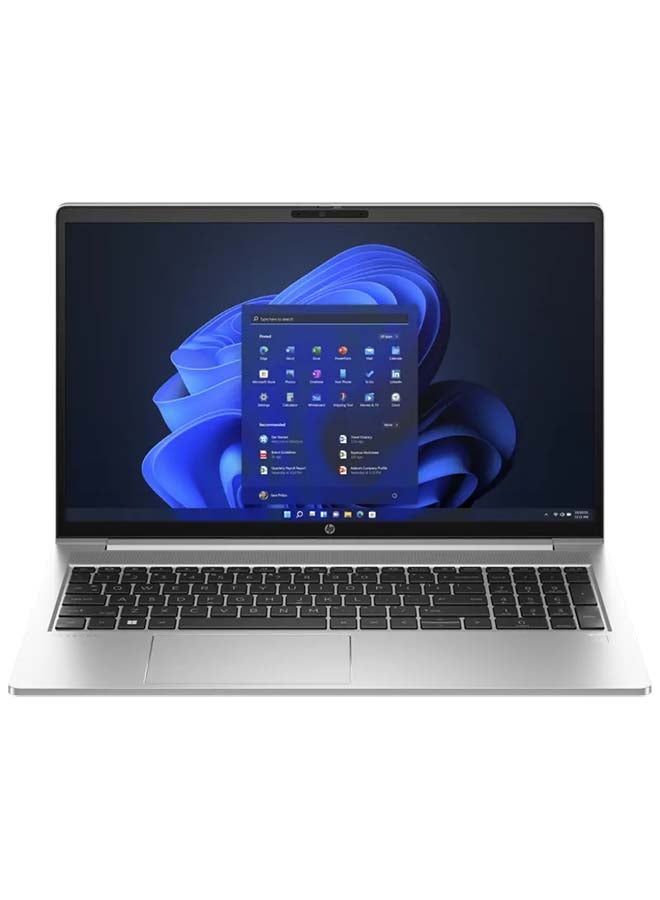 ProBook 450 G10 (Upgraded Version) Laptop With 15.6-Inch Display, Core-i7-1355U Processor/16GB RAM/512GB SSD/Windows 11 Pro/Intel UHD Graphics English Silver
