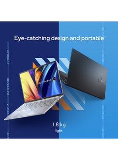 VivoBook Laptop With 16-Inch Display, Core i7-1355U Processor/16GB RAM/512GB SSD/Intel Iris XE Graphics/Windows 11 English Black - pnsku/N70052533V/45/_/1709814575/8b242c43-c2bb-4526-8e3d-60b9509a37d3