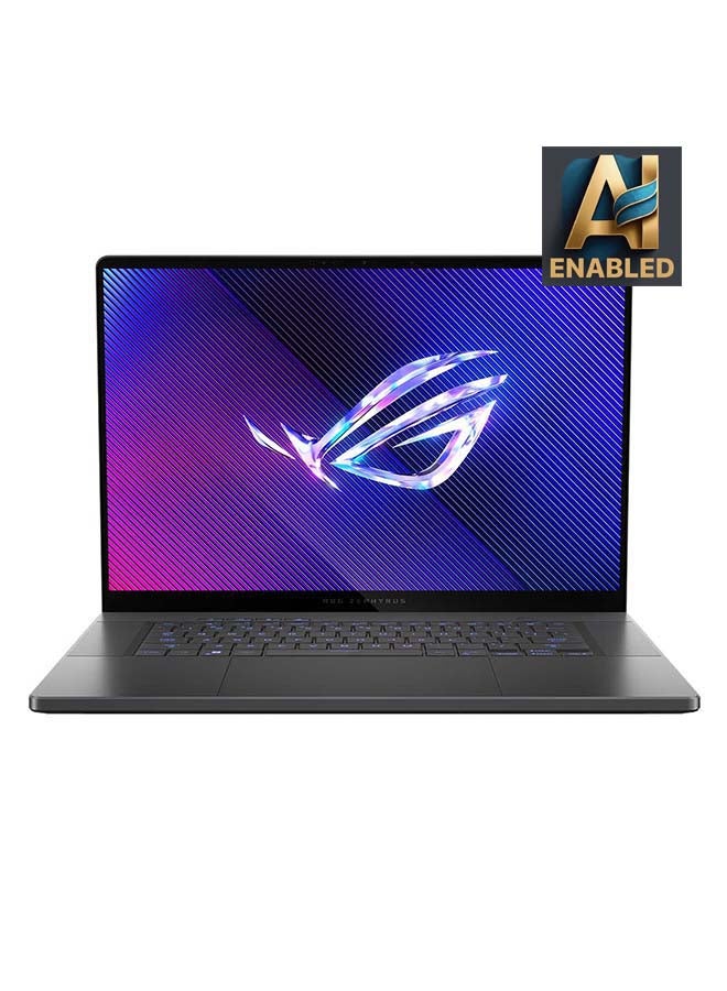 أسوس - لابتوب زفيروس بشاشة مقاس 16 بوصة ومعالج كور ألترا 9 185H / ذاكرة وصول عشوائي رام 32 جيجابايت / محرك أقراص إس إس دي سعة 2 تيرابايت / بطاقة رسومات انفيديا جي فورس ار تي اكس 4090 سعة 16 جيجابايت / نظام التشغيل ويندوز 11 اللغة الإنجليزية رمادي - Image 1