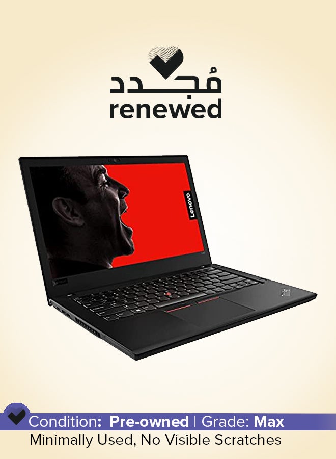 Renewed - ThinkPad T490 Laptop With 14-Inch Full HD Display,Core i5/8th Gen/8GB RAM/256GB SSD/Intel HD Graphics English Black - pnsku/N70052580V/45/_/1709740892/27543c40-545e-4534-ab1d-ff7fb1d394a6