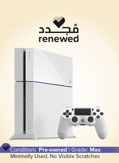 متجدد - بلايستيشن 4 - 500 جيجا - سمين - ابيض