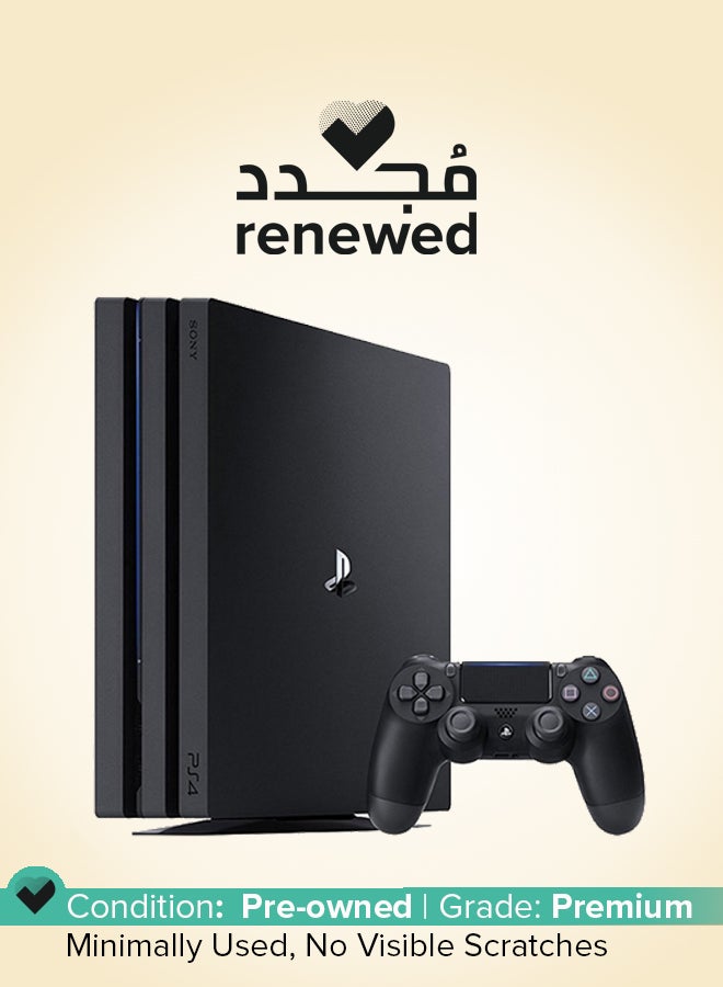 سوني تم تجديده - بلاي ستيشن 4 برو - 1 تيرابايت  - Image 1