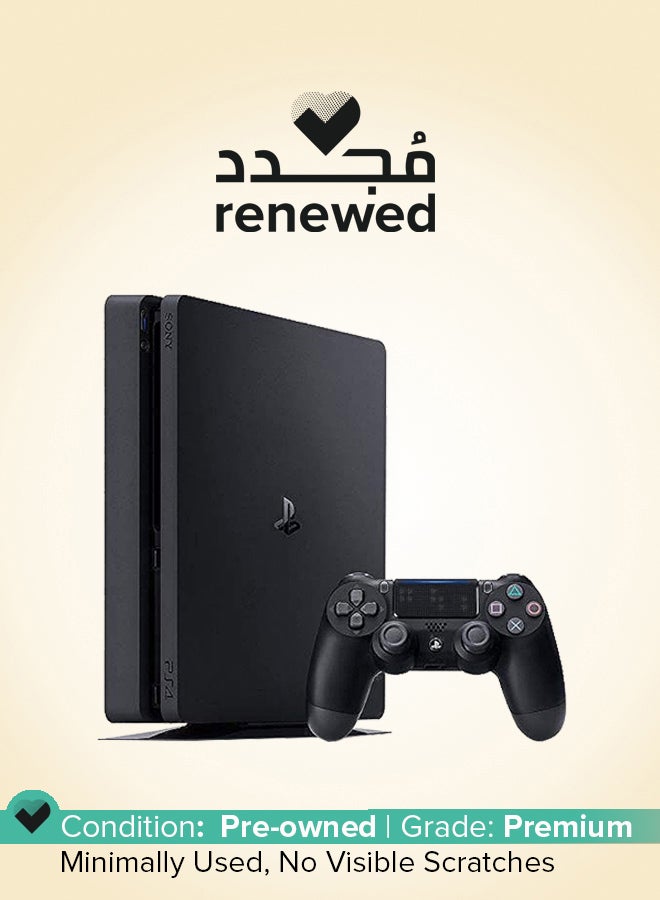 Renewed -  PlayStation 4 - 500GB - Slim - pnsku/N70052597V/45/_/1710404902/7a2c8953-c1fc-4ae3-8fa6-11abe6621f4a