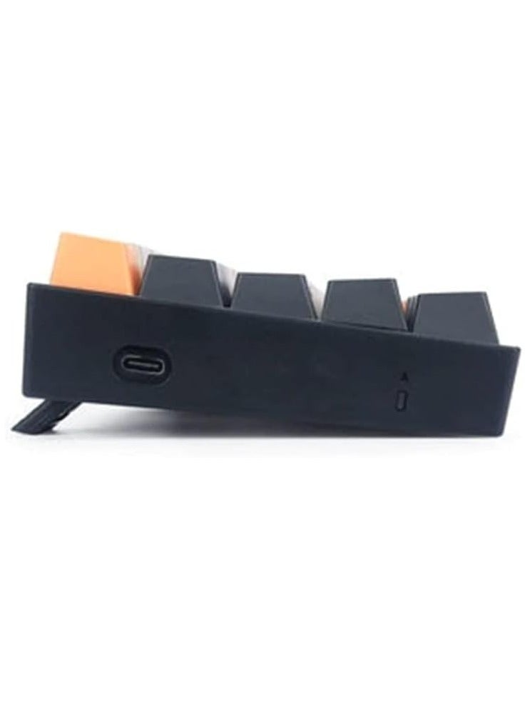 REDRAGON K606 LAKSHMI 60% Mechanical Gaming Keyboard (Red Switch) White LED Backlighting 61 KEYS - Detachable Cable -(K606-OG&GY&BK) - Image 4