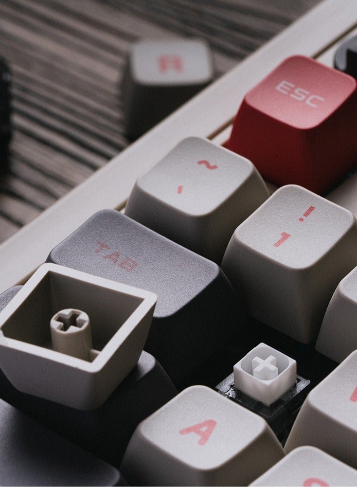 لوحة مفاتيح ميكانيكية قديمة، لوحة مفاتيح ألعاب قابلة للتبديل السريع بتقنية Bluetooth/2.4G/USB-C مع 87 مفتاحًا، وأزرار مزدوجة قابلة للبرمجة لنظام التشغيل Windows وAndroid - إصدار N - pnsku/N70052626V/45/_/1709787657/213a6d98-d94d-4b7a-9a93-2c3200000ea6
