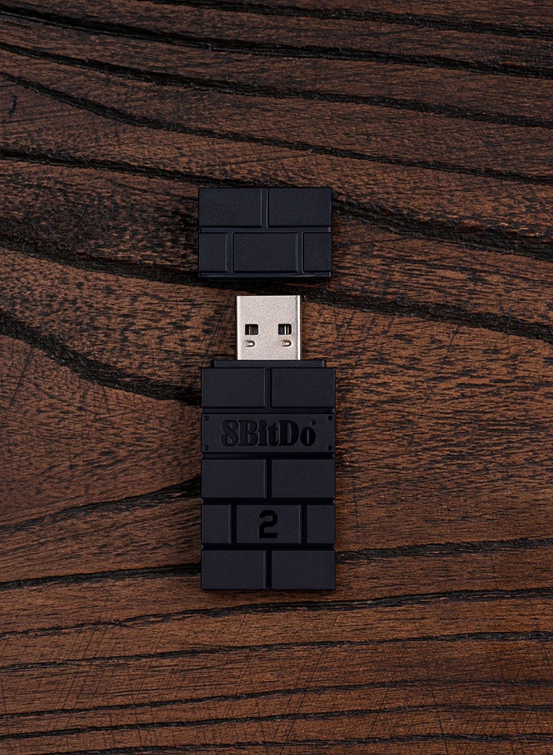 Wireless USB Adapter for Switch, Windows, Mac & Raspberry Pi - Compatible with Xbox, PS5 Controllers