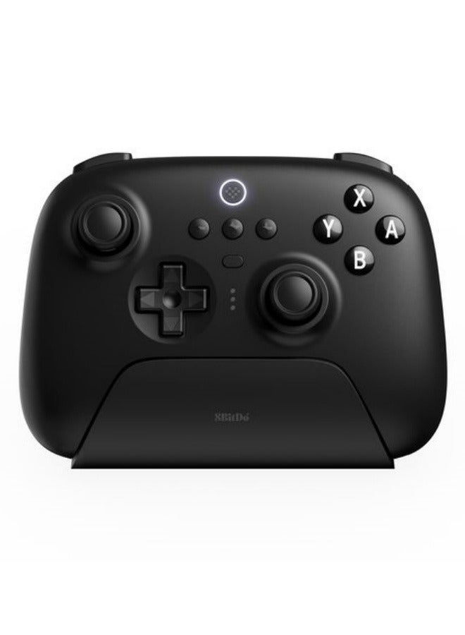 8Bitdo - 8Bitdo Ultimate Bluetooth Controller with Charging Dock, For Switch and Windows (Black) - Image 1