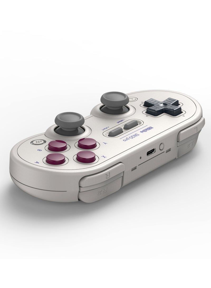 8Bitdo - 8Bitdo SN30 Pro Bluetooth Gamepad (G Classic Edition) - Nintendo Switch - Image 1