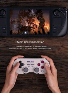 8بت دو 8Bitdo SN30 Pro Bluetooth Gamepad (G Classic Edition) - نينتندو سويتش  - Image 5