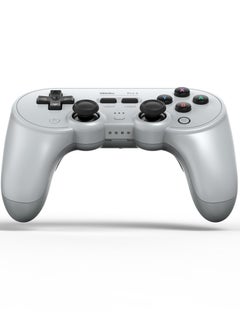 8بت دو وحدة تحكم بلوتوث 8Bitdo Pro 2 لجهاز Switch/Switch OLED والكمبيوتر الشخصي وmacOS وAndroid وSteam وRaspberry Pi (G Classic Edition) - نينتندو سويتش  - Image 3