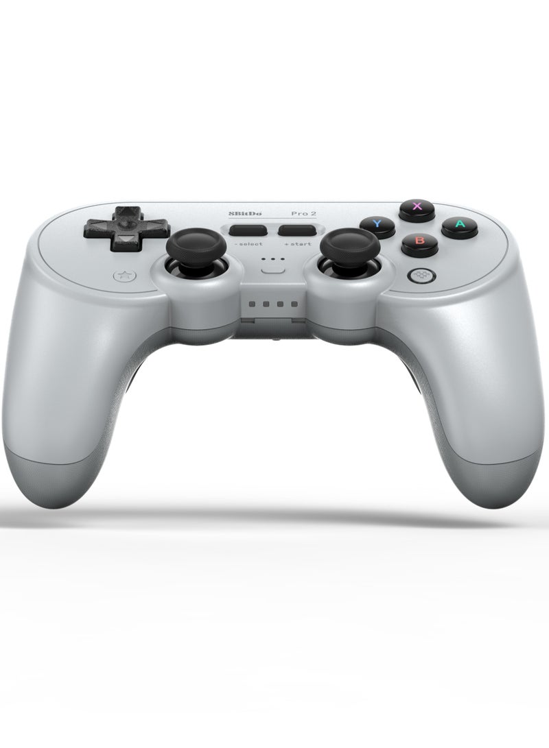 8Bitdo - 8Bitdo Pro 2 Bluetooth Controller for Switch/Switch OLED, PC, macOS, Android, Steam & Raspberry Pi (G Classic Edition) - Nintendo Switch - Image 1