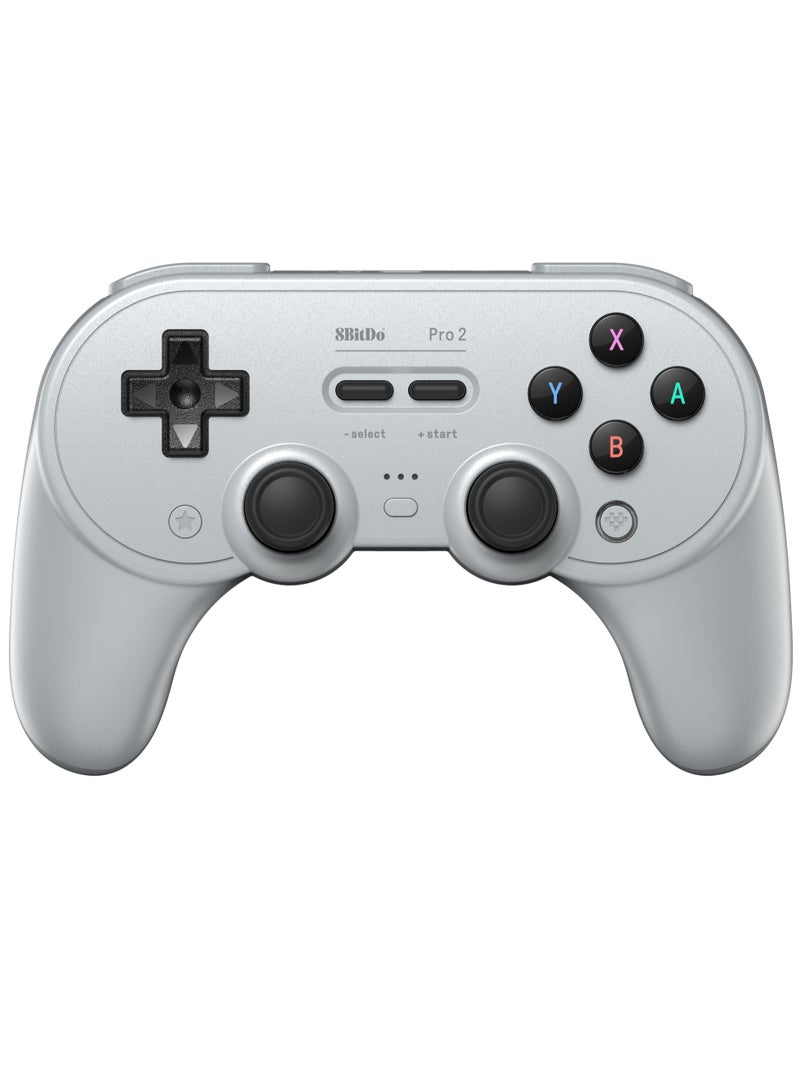 8Bitdo - 8Bitdo Pro 2 Bluetooth Controller for Switch/Switch OLED, PC, macOS, Android, Steam & Raspberry Pi (G Classic Edition) - Nintendo Switch - Image 1