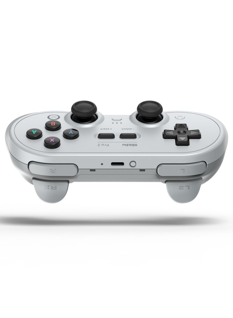 8Bitdo - 8Bitdo Pro 2 Bluetooth Controller for Switch/Switch OLED, PC, macOS, Android, Steam & Raspberry Pi (G Classic Edition) - Nintendo Switch - Image 1