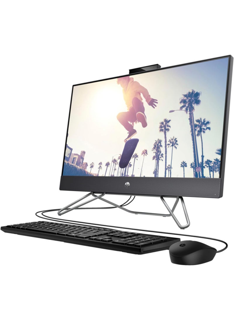 إتش بي - جهاز ProOne 240 G9 AIO بشاشة FHD مقاس 23.8 بوصة ومعالج Core i3-1215U وذاكرة وصول عشوائي سعة 16 جيجابايت ومحرك أقراص SSD سعة 1 تيرابايت وبطاقة رسومات Intel UHD ونظام التشغيل Windows 11 Pro - Image 1