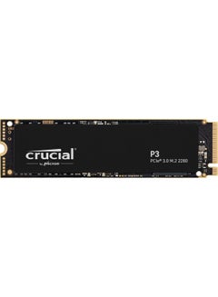 crucial P3 500GB PCIe 3.0 3D NAND NVMe M.2 SSD, up to 3500MB/s CT500P3SSD8 500 GB  - Image 1