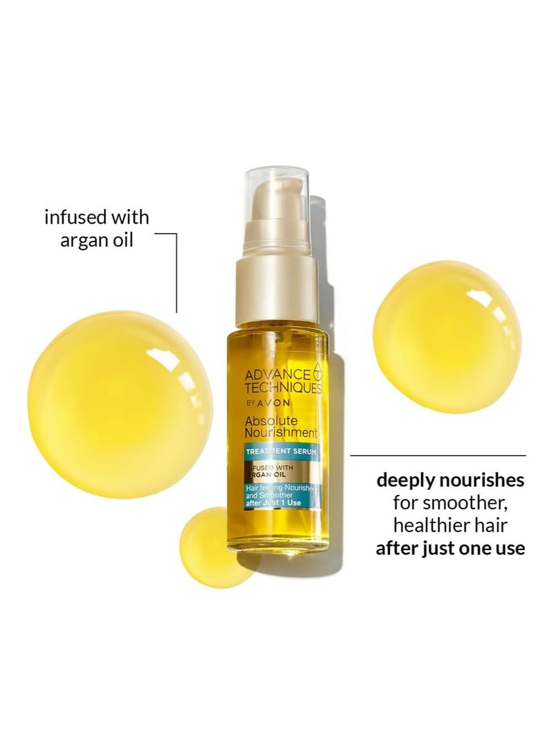 AVON Adavce Techniques By Avon Absolute Nourishment Treatment Serum Infused With Argan Oil 30ml  - Image 2