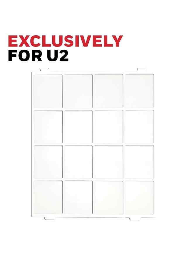 هوني ويل فلتر مسبق من هانيويل إير تاتش U2، يزيل الجسيمات الكبيرة، الغبار، الوبر، الألياف، الشعر وفرو الحيوانات الأليفة - Image 4