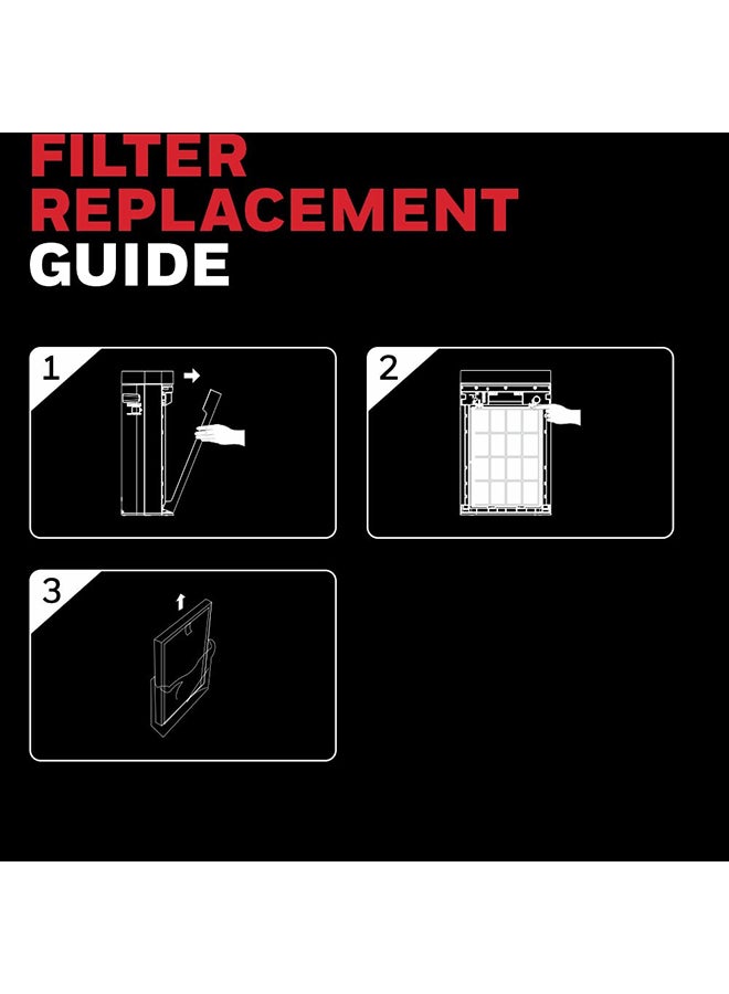هوني ويل جهاز تنقية الهواء هوني ويل أير تاتش U2 مركب مضاد للبكتيريا مع فلتر HEPA H13، يزيل 99.95% من المواد المسببة للحساسية، الملوثات، PM2.5، الغبار، الألياف وحبوب اللقاح - Image 3