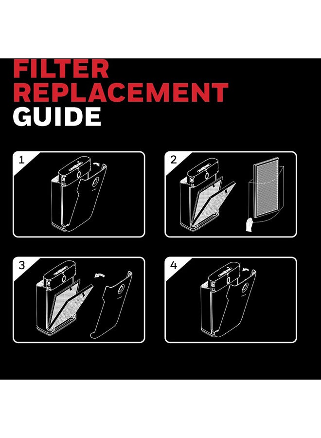 هوني ويل فلتر مسبق مركب Honeywell Air Touch V3 مع HEPA H13، يزيل 99.95% من المواد المسببة للحساسية، الملوثات، PM2.5، الغبار، الألياف وحبوب اللقاح - Image 3