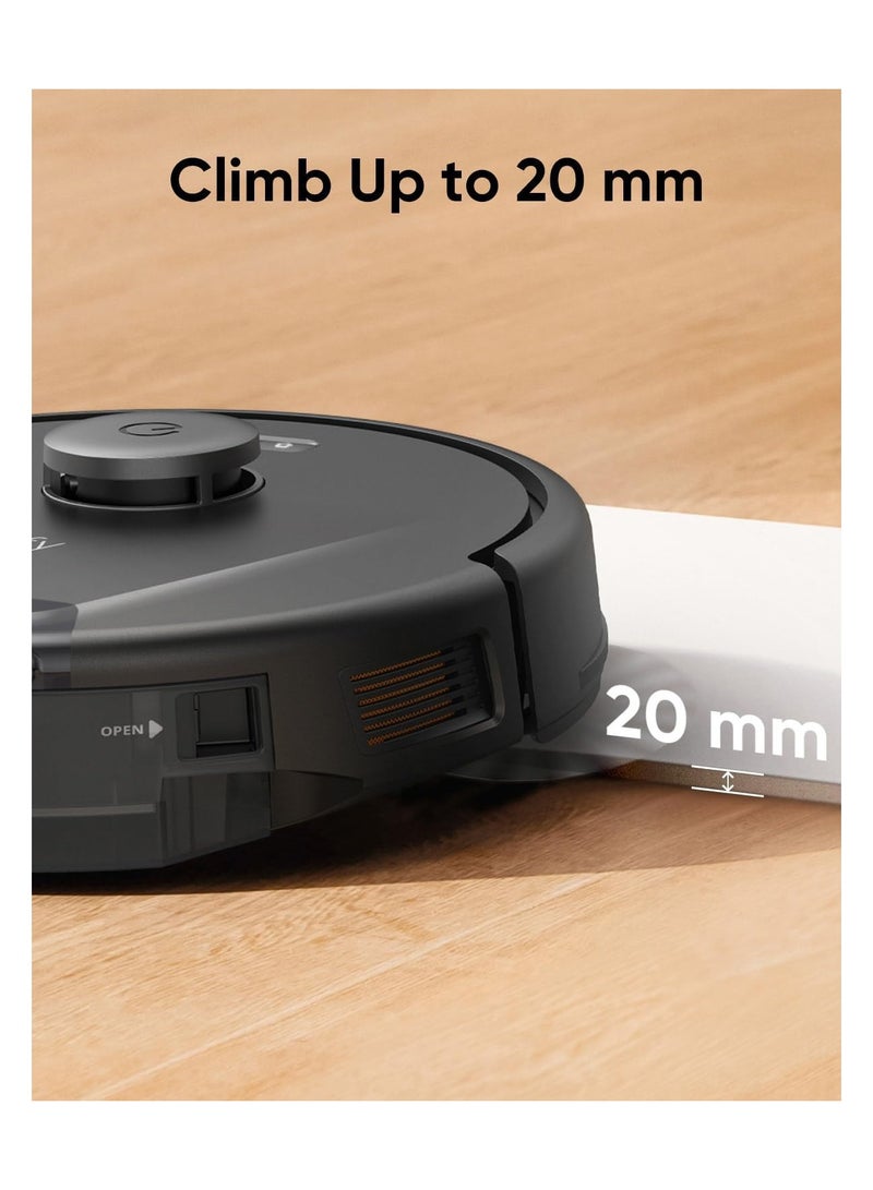 eufy - Clean L60 Robot Vacuum Cleaner, Ultra Strong 5,000 Pa Suction, iPath Laser Navigation, For Deep Floor Cleaning, Ideal for Hair, Hard Floors 350 ml 12 W T2267 Black - Image 1