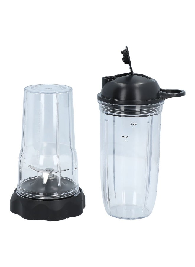 nutribullet Dishwasher Safe Smoothie Mixer And Blender Combo 1.6 L 1000 W NBC-10B Clear/Black - Image 3