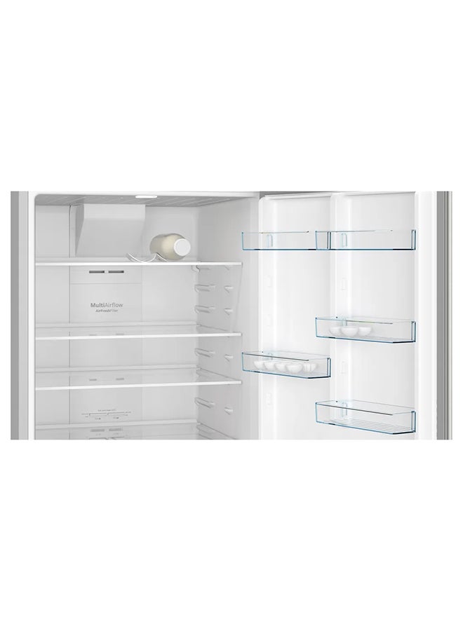 BOSCH - Free-Standing Fridge-Freezer with CoolExtend, with VitaFresh Plus for Longer Freshness 100 W KDN76XI30M Stainless Steel - Image 1