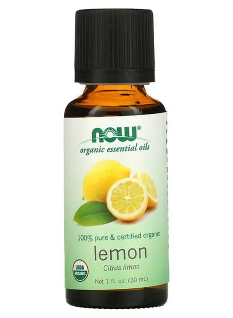 Now Foods Organic Lemon Oil 30 Ml