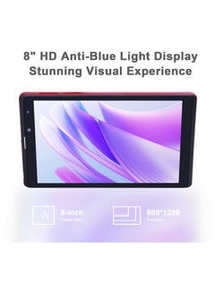 C idea 8 Inch Android 12 Tablet 8Gb Ram+256Gb Rom 800*1280 IPS Screen With Protect Case, Keyboard CM835  - Image 2