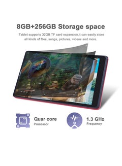 C idea 8 Inch Android 12 Tablet 8Gb Ram+256Gb Rom 800*1280 IPS Screen With Protect Case, Keyboard CM835  - Image 4