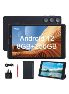 C idea 8 Inch Android 12 Tablet 8Gb Ram+256Gb Rom 800*1280 IPS Screen With Protect Case, Keyboard CM835  - Image 1