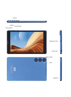 C idea 8 Inch Android 12 Tablet 8Gb Ram+256Gb Rom 800*1280 IPS Screen With Protect Case, Keyboard CM835  - Image 5