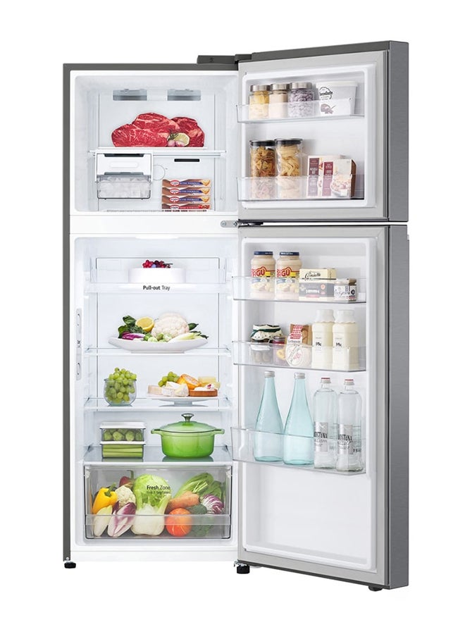 LG - 315L Net Capacity Double Door No Frost Refrigerator With Smart Inverter Compressor,Door Cooling+ Technology GN-B432PQGB Dark Graphite Steel - Image 1