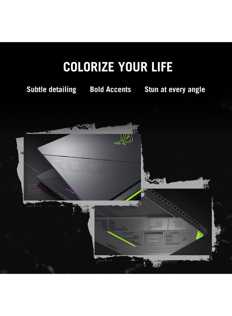 ASUS - ROG STRIX G16 G614JZR-I9321G Laptop With 16-Inch 240Hz Display, Core i9-14900HX Processor/32GB RAM/1TB SSD/12GB NVIDIA Geforce RTX 4080 Graphics Card/Windows 11 Home English/Arabic Gray - Image 1