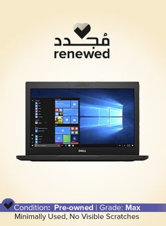 Renewed - Latitude E7280 2017 Laptop With 12.5-inch Display,Intel Core i5 Processor/Quad Core/16GB RAM/256GB SSD/intel HD 620 Grapichs English Black