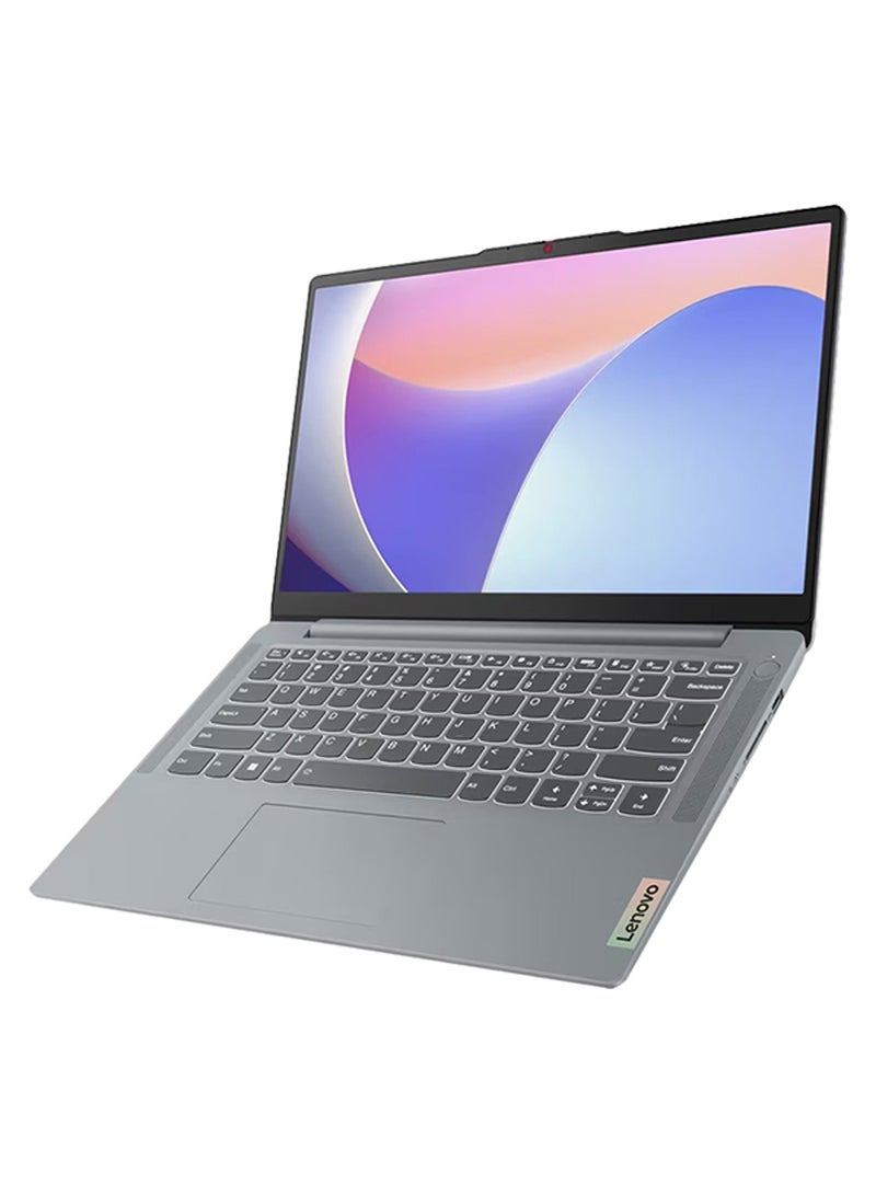 Lenovo - IdeaPad Slim 3 14IAH8 (Upgraded Version) Laptop With 14-Inch FHD Display, Core i5-12450H Processor/8GB RAM/512GB SSD/Intel UHD Graphics/Windows 11 English/Arabic Arctic Grey - Image 1