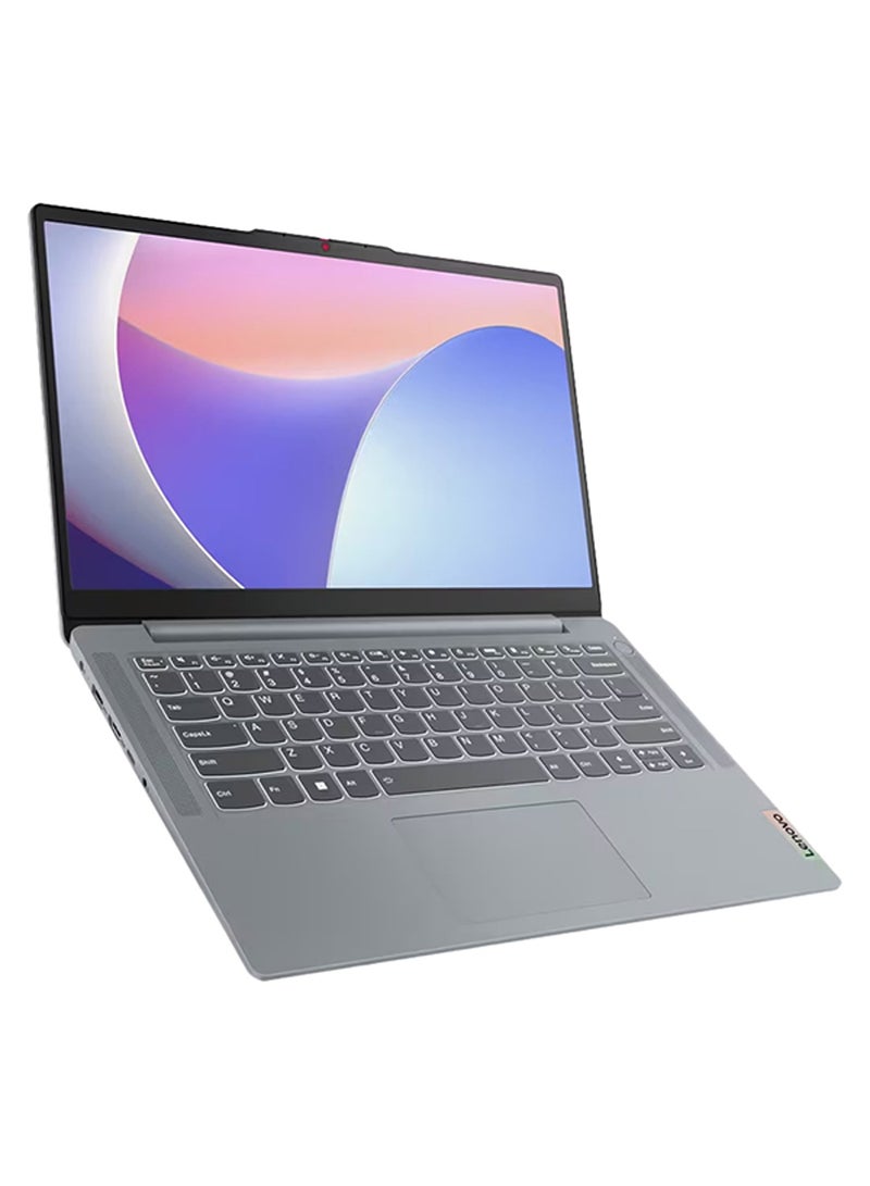 Lenovo - IdeaPad Slim 3 14IAH8 (Upgraded Version) Laptop With 14-Inch FHD Display, Core i5-12450H Processor/8GB RAM/512GB SSD/Intel UHD Graphics/Windows 11 English/Arabic Arctic Grey - Image 1