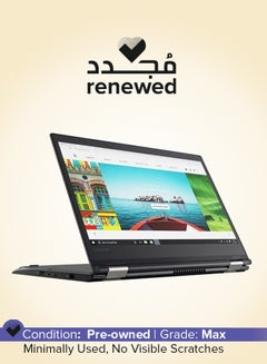 لينوفو تم تجديده - كمبيوتر محمول ThinkPad Yoga 370 2017 مزود بشاشة لمس مقاس 14 بوصة، ومعالج Intel Core i5/رباعي النواة/ذاكرة وصول عشوائي سعة 8 جيجابايت/محرك أقراص SSD سعة 512 جيجابايت/بطاقة رسومات Intel HD 620 باللغة الإنجليزية أسود  - Image 1