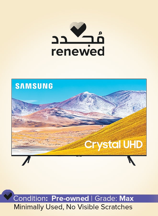 Samsung Renewed -  65 -Inch Smart TV - 4K 65TU7000 Black  - Image 1