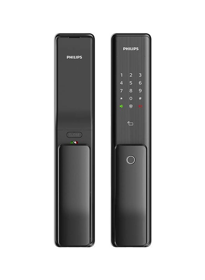 Philips Smart Lock  Digital Lock Auto-lock App Alarming Fingerprint Hidden Keypad Black 400 x 74.5 x 61mm - Image 1