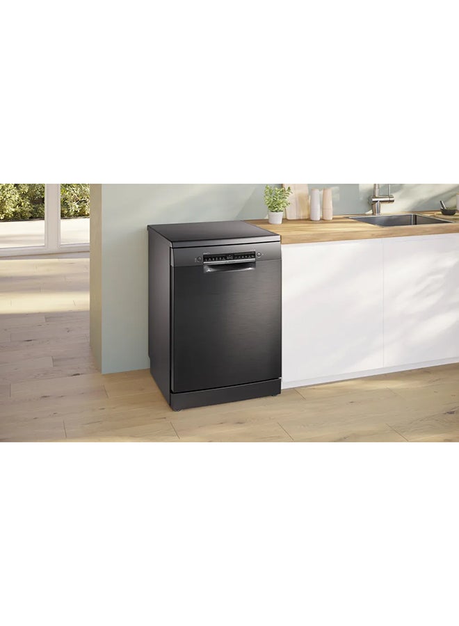 BOSCH Freestanding Dishwasher, 60 cm, with Smart Loading Options, Silence Plus, HygienePlus 10.3 L 2400 W SMS4HMC65M Black  - Image 2