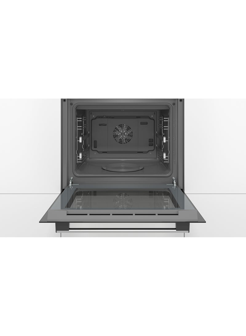 BOSCH 60x60 Cm Built-in Oven With Added Steam Function, LCD Display Control, Series 6, 8 Heating Methods, HIJ557YS0M, Stainless Steel HIJ557YS0M Stainless Steel - Image 4