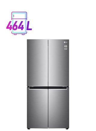 French Door Side By Side Refrigerator, Smart Inverter Compressor, Linear Cooling, Fresh Zone, Pocket Handle GR-B29FTLVB Silver - pnsku/N70052999V/45/_/1743097944/88eff608-b8e6-477b-b41b-b8fd02258acc