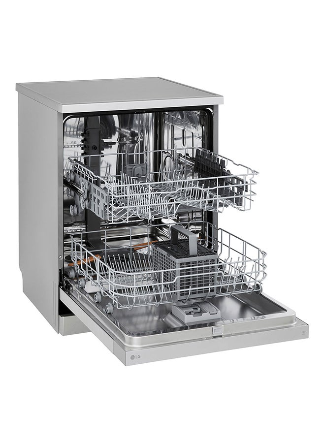 LG - QuadWash™ Dishwasher, Inverter Direct Drive 14 kg DFC612FV Prime Silver - Image 1