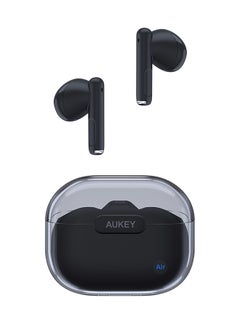 أوكي Move Air سماعة أذن لاسلكية, بلوتوث 5.3، مقاومة للماء IPX4، بطارية تدوم لغاية 20 ساعة، وزن 3.5 جرام،  EP-M2 أسود  - Image 2