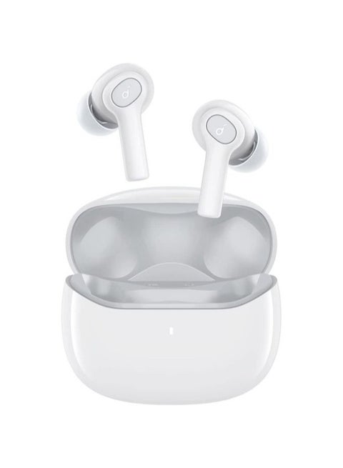 True Wireless Earbuds, AI-Enhanced Calls, Life P2i white