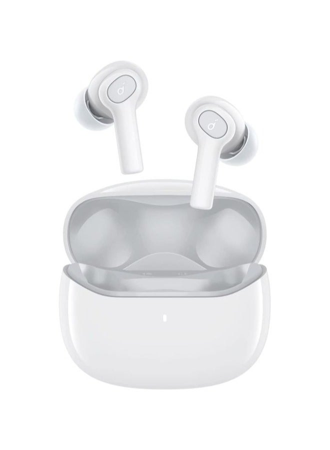 Anker True Wireless Earbuds, AI-Enhanced Calls, Life P2i white  - Image 1