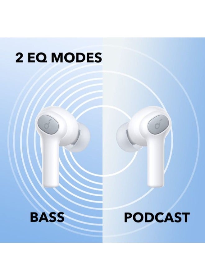 Anker True Wireless Earbuds, AI-Enhanced Calls, Life P2i white  - Image 3