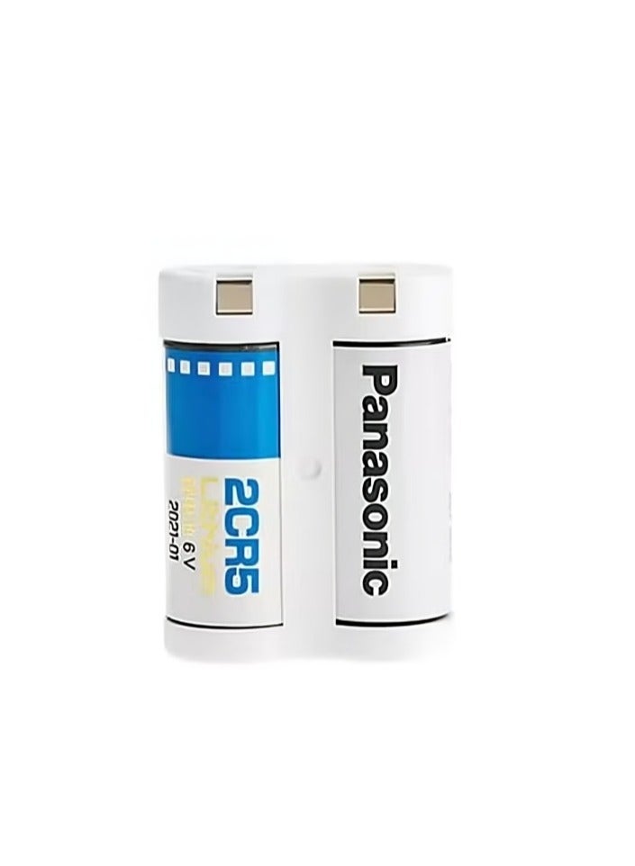 Panasonic 2-Piece 2CR5 Lithium 6V Battery White  - Image 2