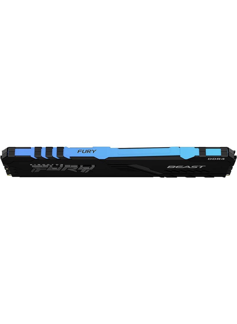 Kingston - FURY Beast RGB 8GB 3600MHz DDR4 CL17 Desktop Speicher Einzelnes Modul KF436C17BBA/8 - Image 1
