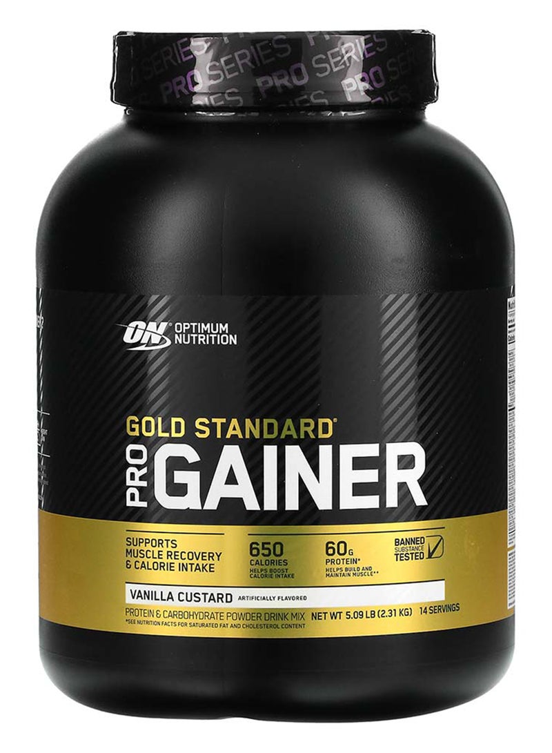 Optimum Nutrition - Gold Standard Pro Gainer 5 LB Vanilla Custard - Image 1